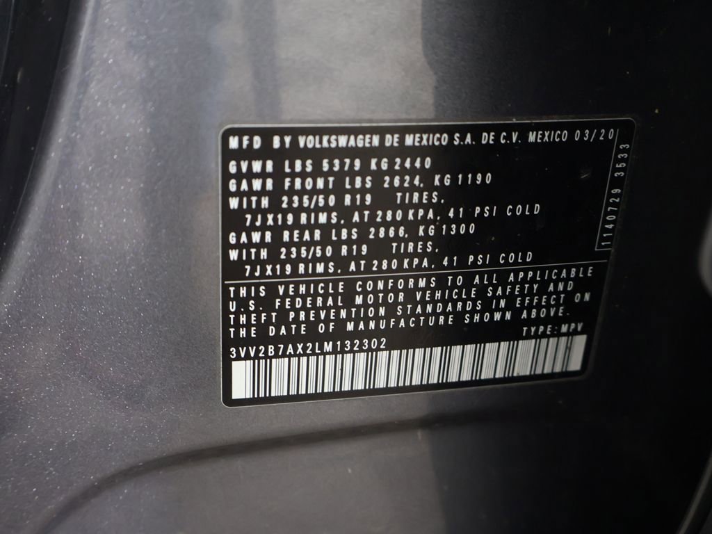 Used 2020 Volkswagen Tiguan SEL AWD/4WD image 57