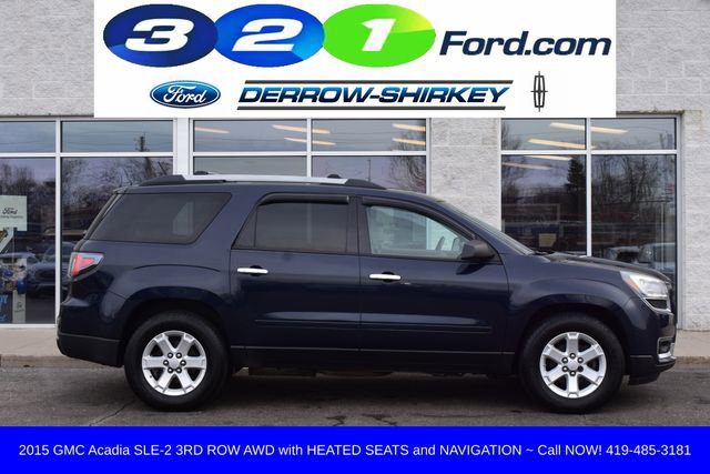Used 2015 GMC Acadia SLE AWD/4WD image 3