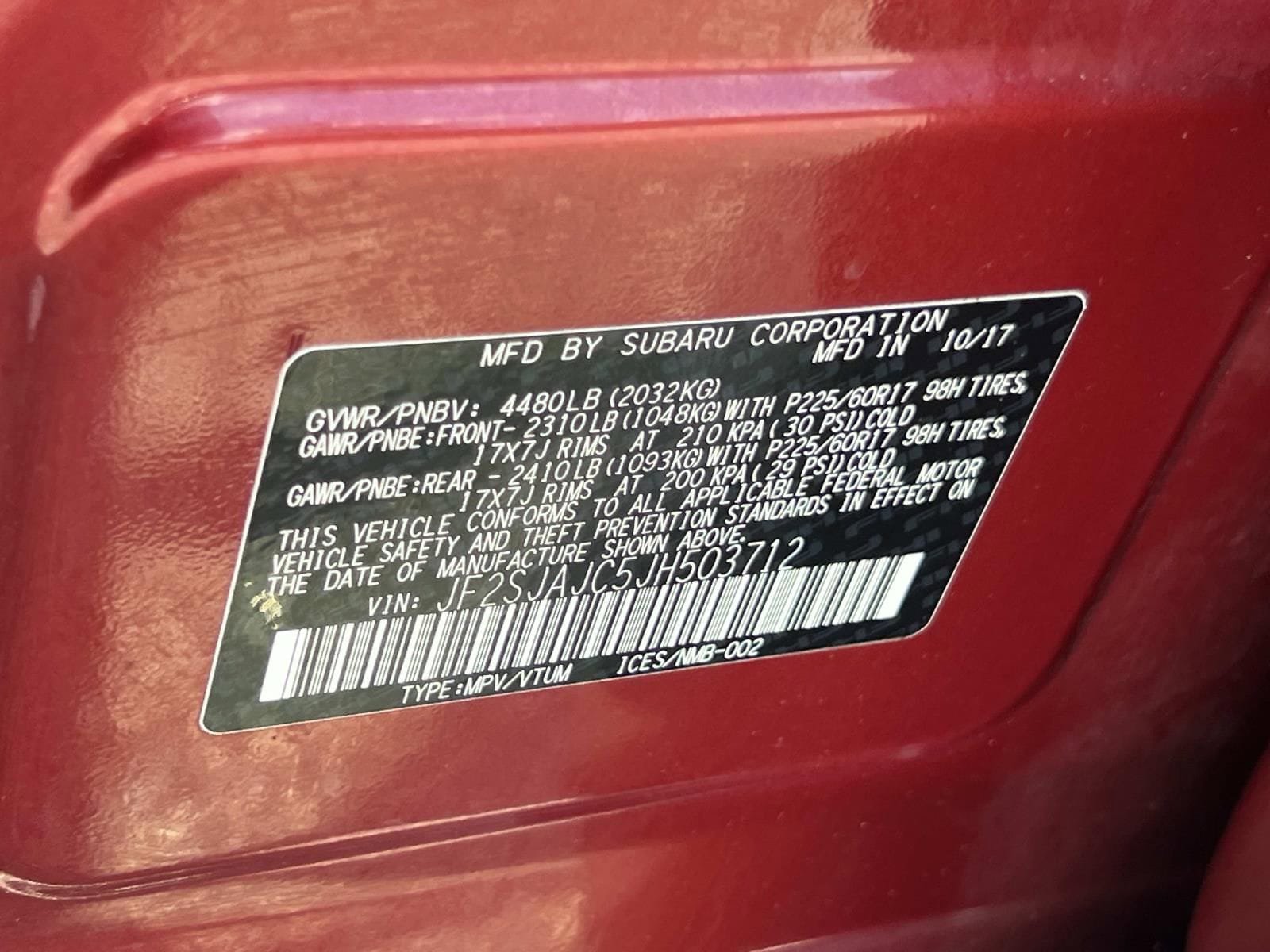 Used 2018 Subaru Forester 2.5i Limited AWD/4WD image 35