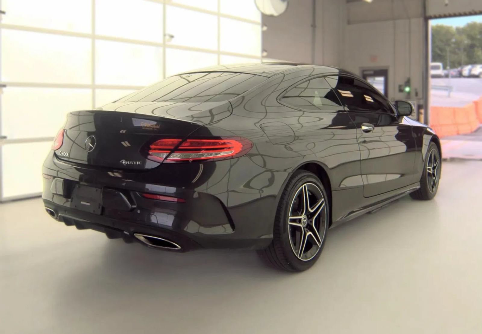 Used 2019 Mercedes-Benz C 300 4MATIC Coupe w/ AMG Line image 3
