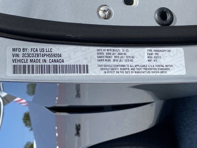 Certified 2023 Dodge Challenger R/T w/ Blacktop Package image 34