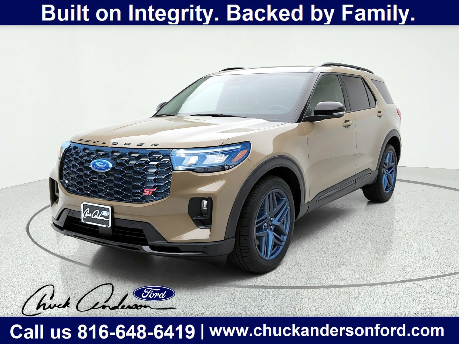 New 2026 Ford Explorer ST w/ Sun And Sound Package AWD/4WD image 1