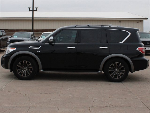 Used 2017 Nissan Armada Platinum w/ Captain Seat Package AWD/4WD image 3