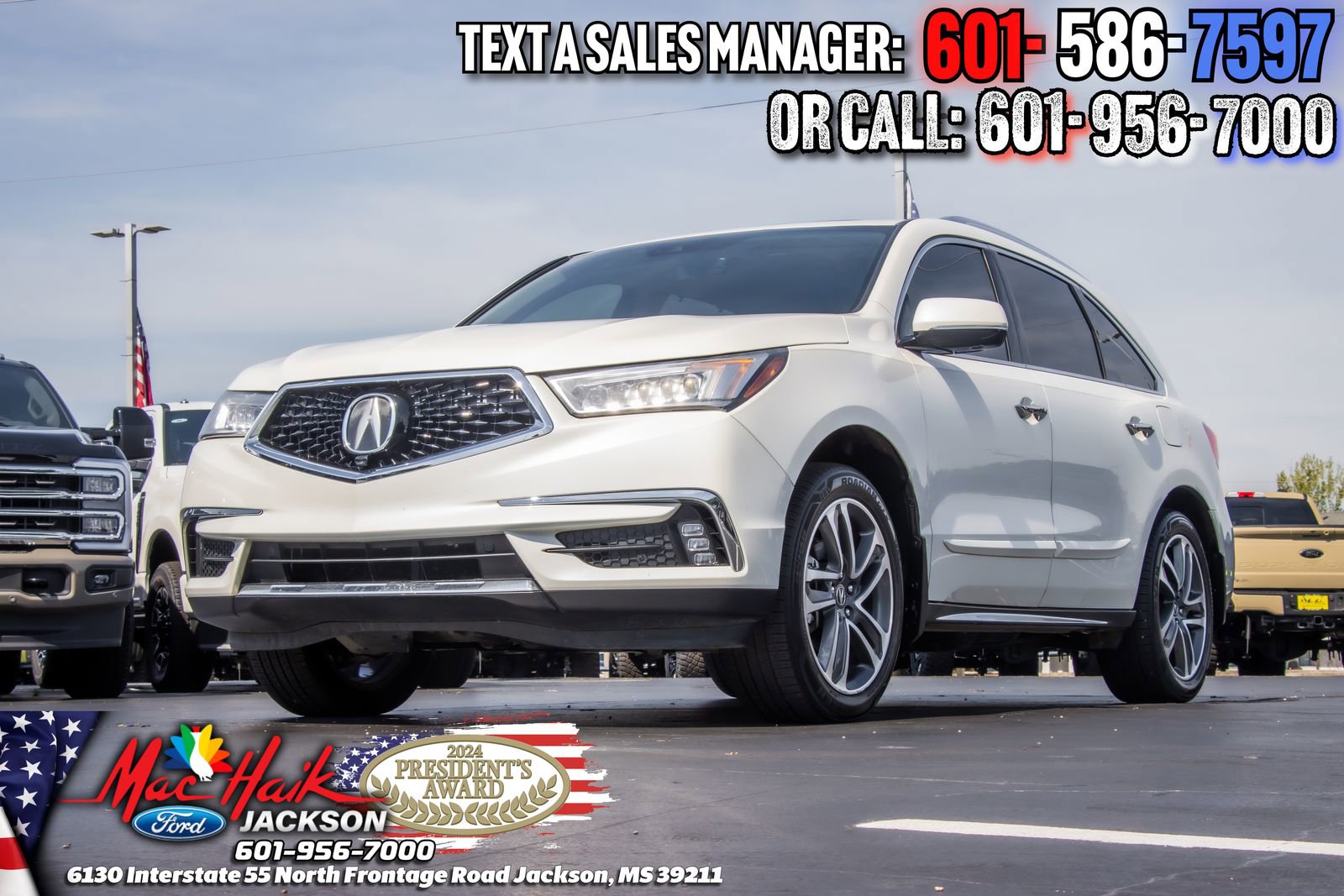 Used 2017 Acura MDX FWD w/ Advance Package image 2
