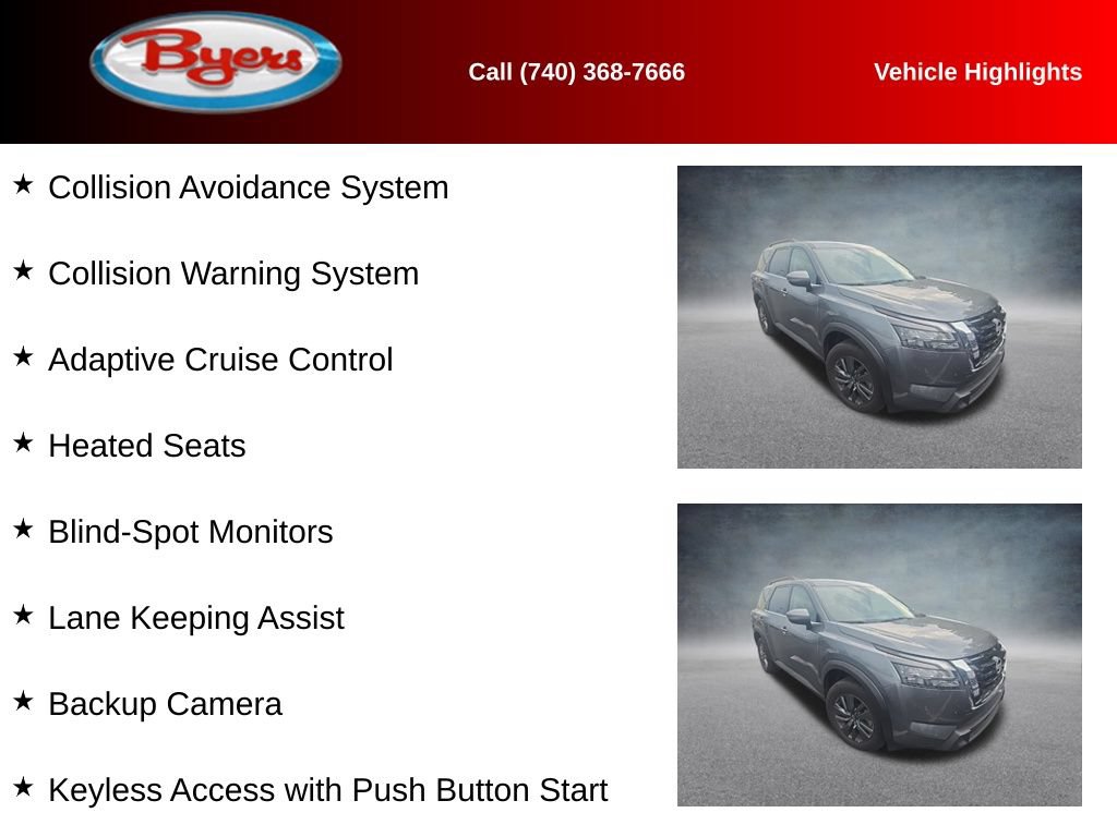 Used 2025 Nissan Pathfinder SV AWD/4WD image 10