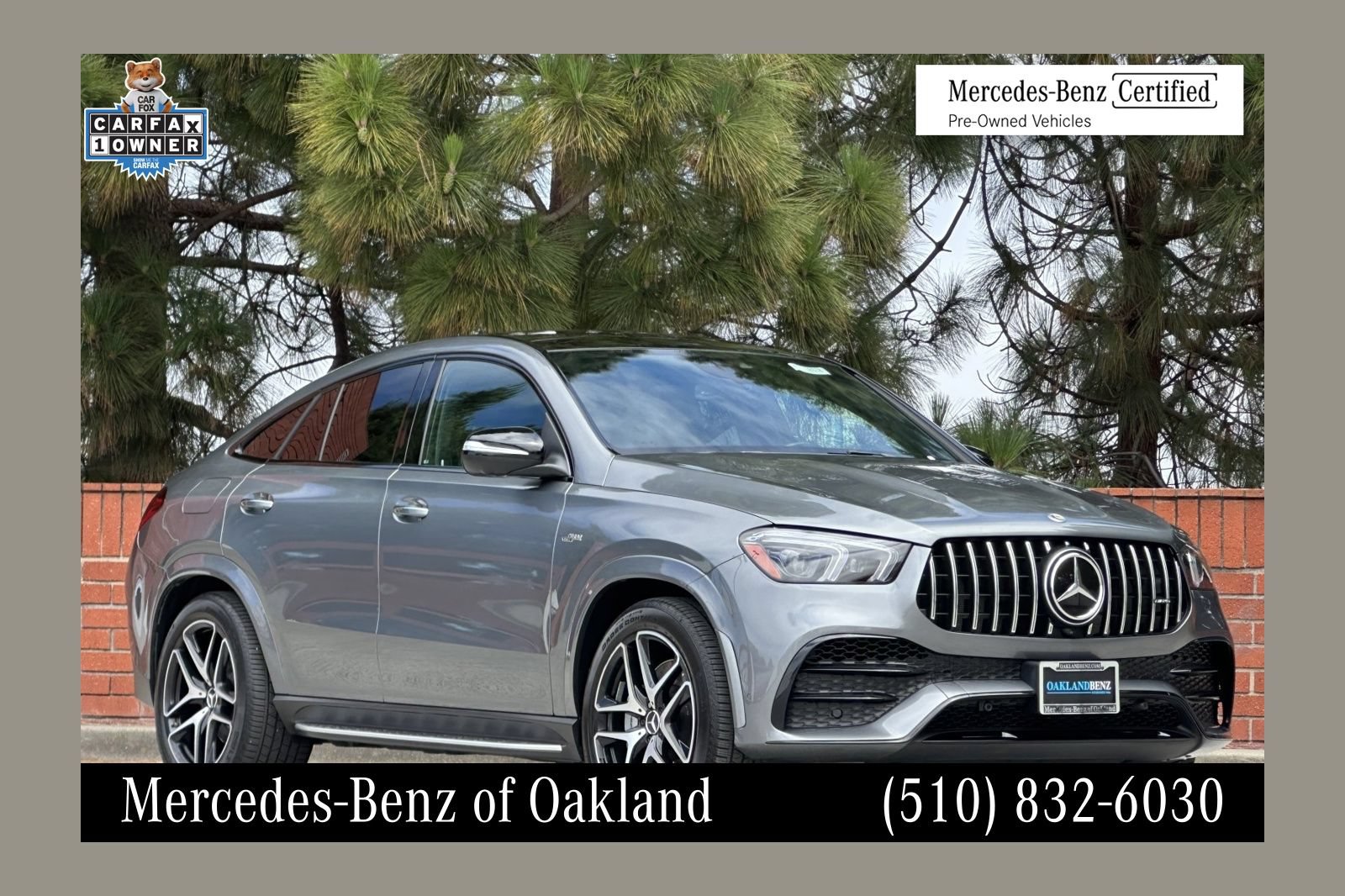 Certified 2023 Mercedes-Benz GLE 53 AMG 4MATIC Coupe