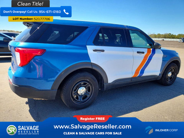 Used 2021 Ford Explorer 4WD Police Interceptor w/ Ultimate Wiring Package image 4