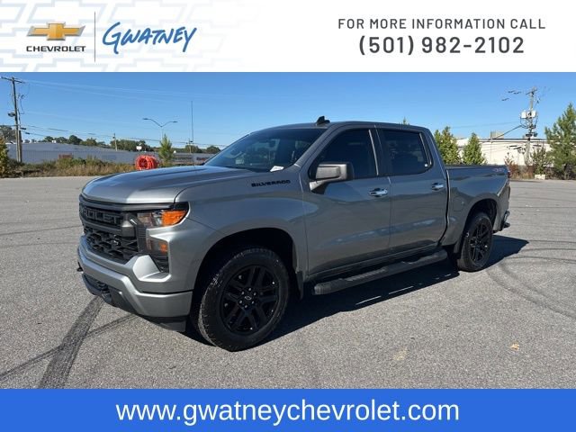 Used 2024 Chevrolet Silverado 1500 Custom w/ LPO, Dark Essentials Package