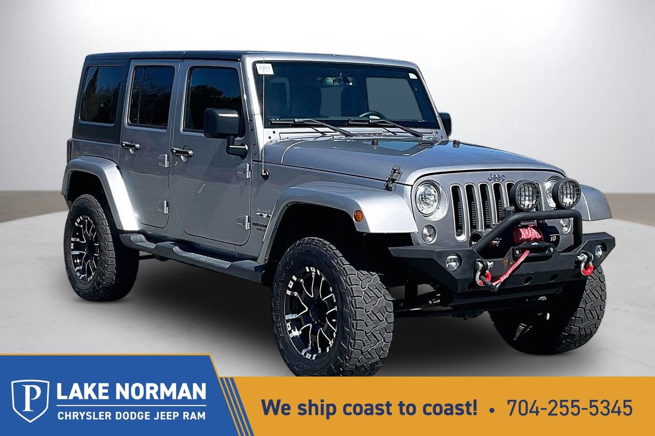 Used 2017 Jeep Wrangler Unlimited Sahara w/ Connectivity Group image 1