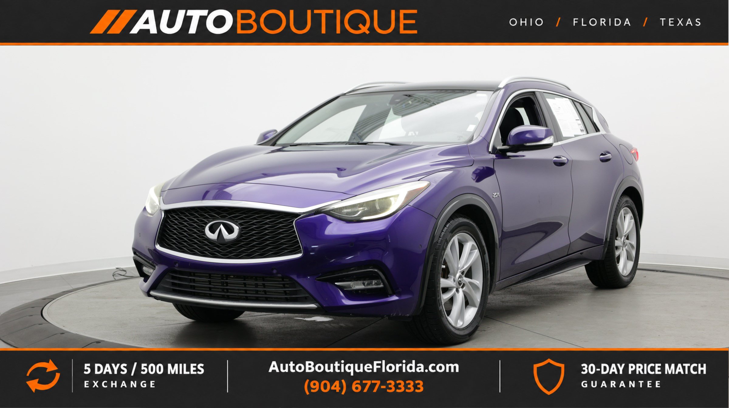 Used 2018 INFINITI QX30 Premium w/ Navigation Package