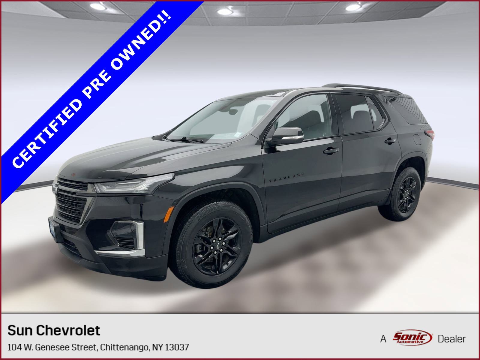 Certified 2022 Chevrolet Traverse LT w/ Midnight/Sport Edition image 1