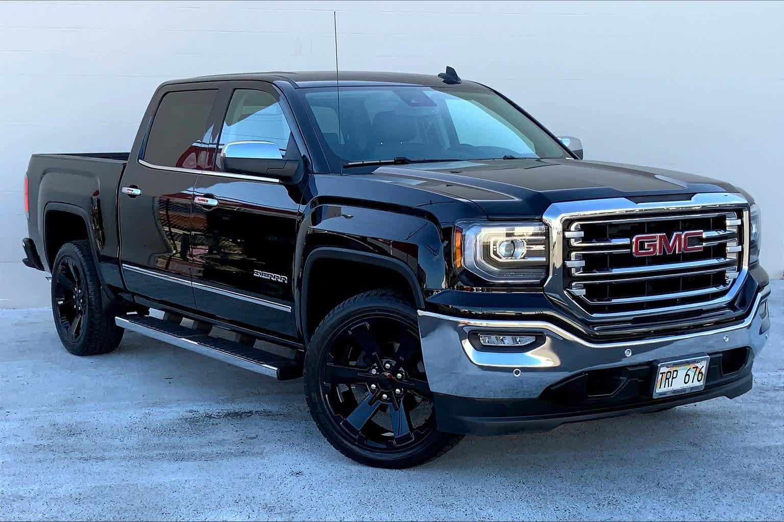 Used 2018 GMC Sierra 1500 SLT w/ Enhanced Driver Alert Package RWD image 12
