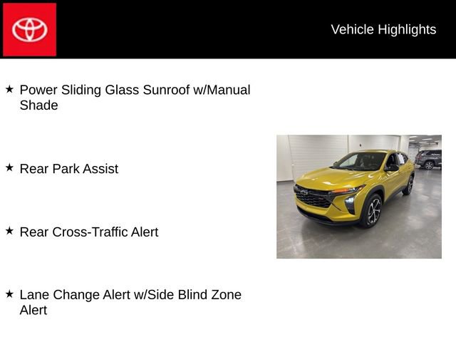 Used 2024 Chevrolet Trax RS w/ Sunroof Package FWD image 10