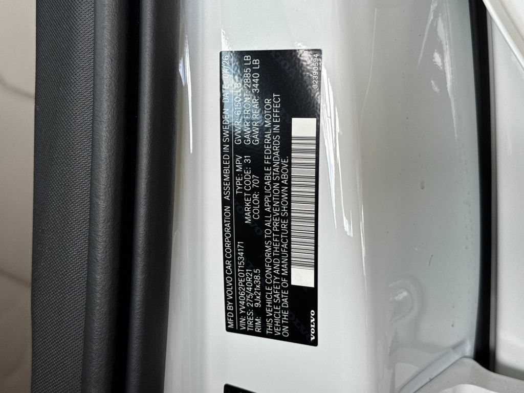 New 2026 Volvo XC90 B6 Plus AWD/4WD image 30
