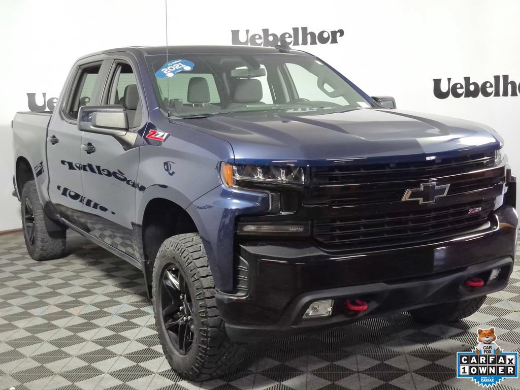 Certified 2021 Chevrolet Silverado 1500 LT Trail Boss w/ Bed Protection Package AWD/4WD image 1