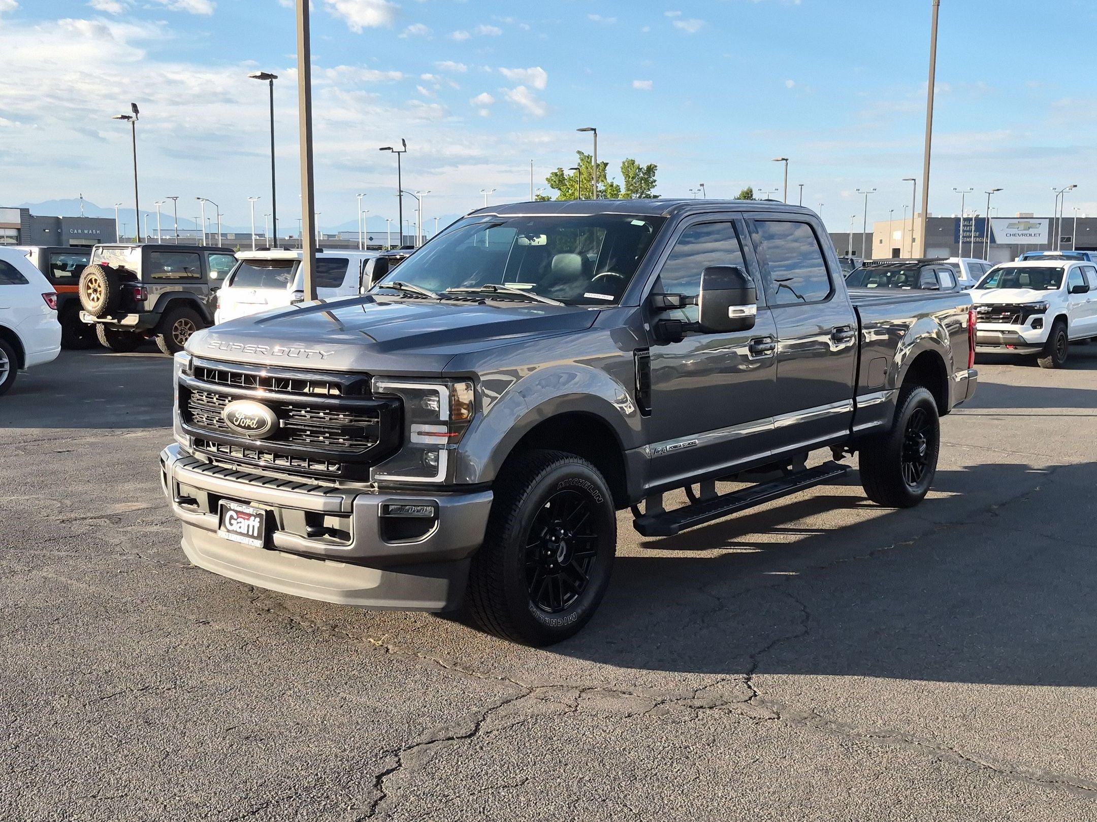 Used 2022 Ford F350 Lariat w/ Black Appearance Package AWD/4WD image 10