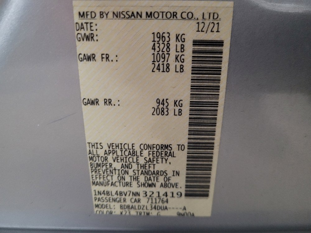 Used 2022 Nissan Altima 2.5 S image 33