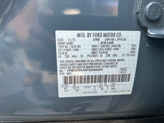 Used 2026 Ford Explorer ST-Line w/ ST-Line Street Pack AWD/4WD image 35