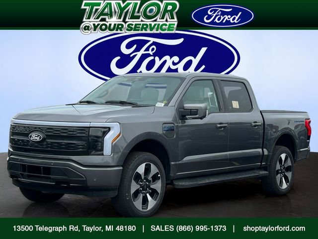 New 2025 Ford F150 Lightning Platinum