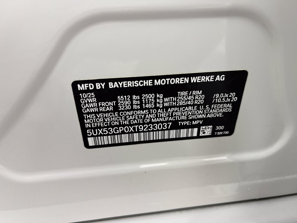 Used 2026 BMW X3 xDrive30i w/ M Sport Package AWD/4WD image 29