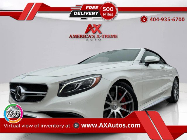 Used 2017 Mercedes-Benz S 63 AMG 4MATIC Cabriolet image 1