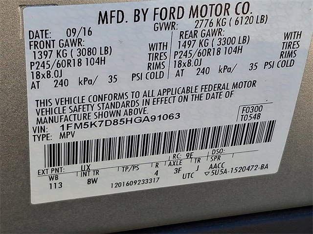 Used 2017 Ford Explorer XLT w/ Equipment Group 201A image 26