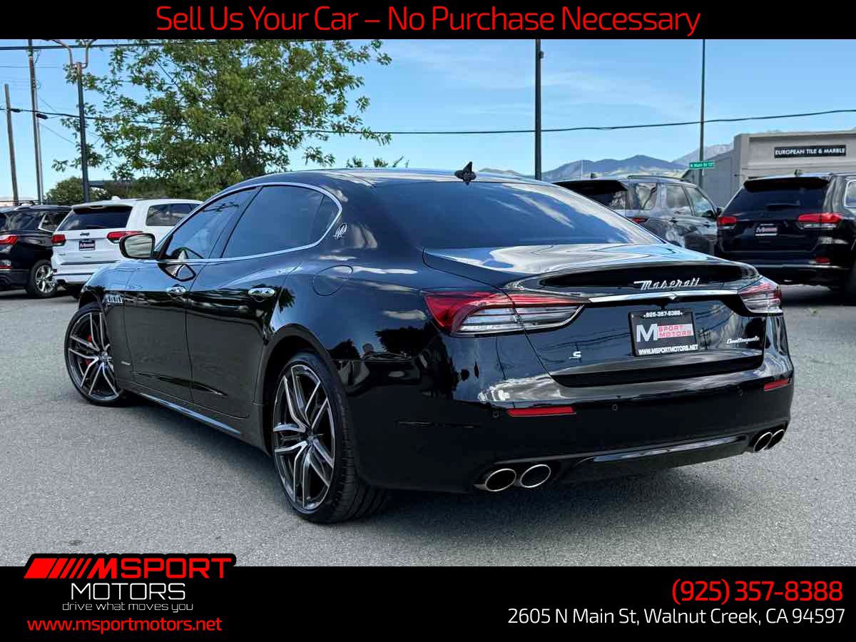 Used 2021 Maserati Quattroporte S GranLusso RWD image 9