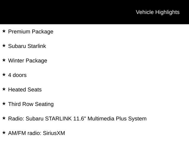 Used 2023 Subaru Ascent Premium w/ Convenience Package image 17
