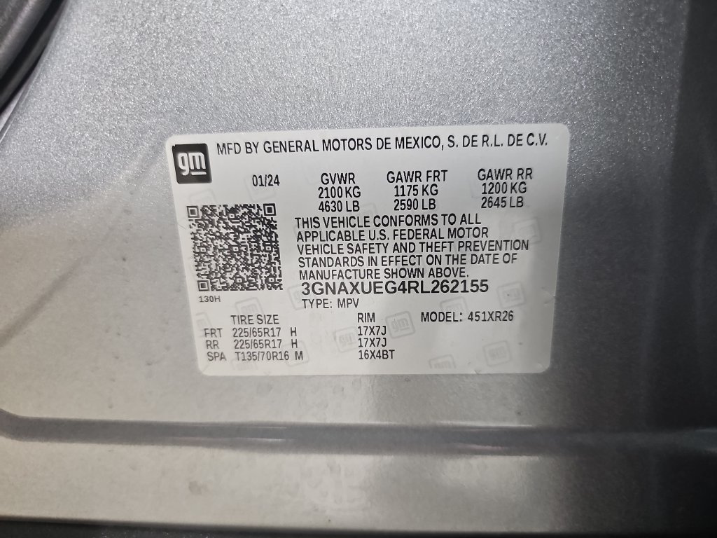 Certified 2024 Chevrolet Equinox LT AWD/4WD image 42