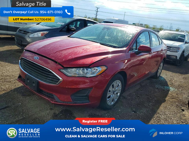Used 2020 Ford Fusion S FWD image 1