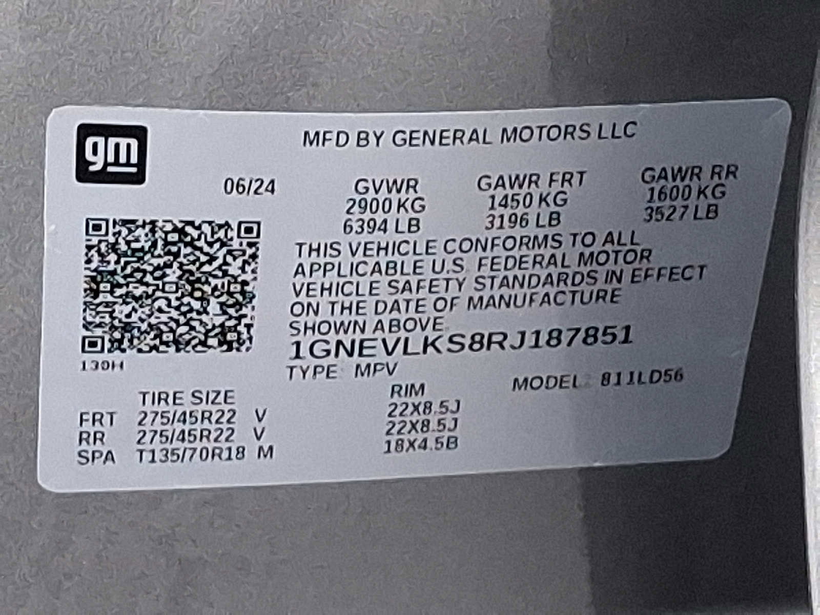 Used 2024 Chevrolet Traverse RS w/ LPO, Floor Liner Package image 26