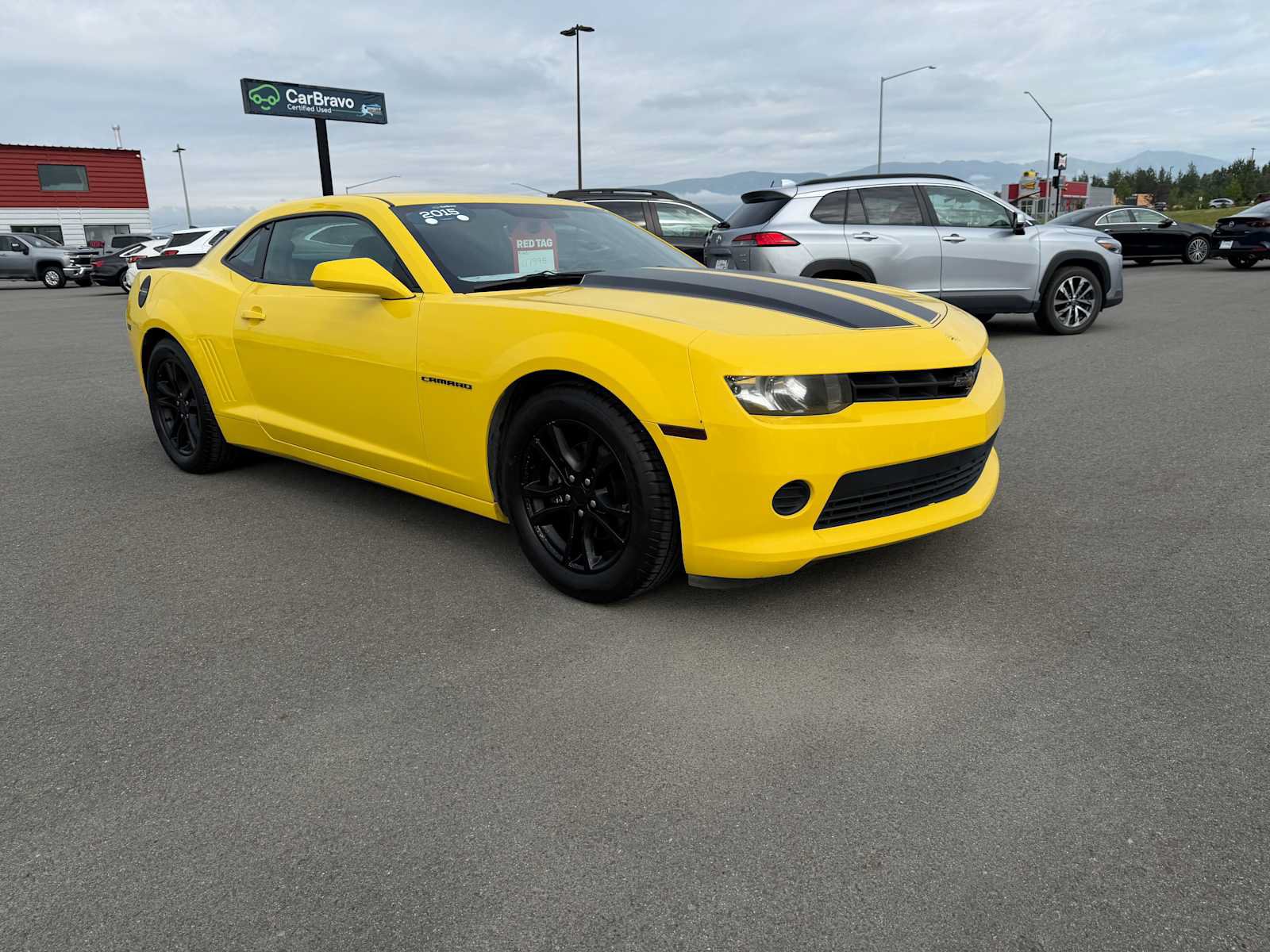Certified 2015 Chevrolet Camaro LS w/ Black Rally Stripe Package RWD image 10