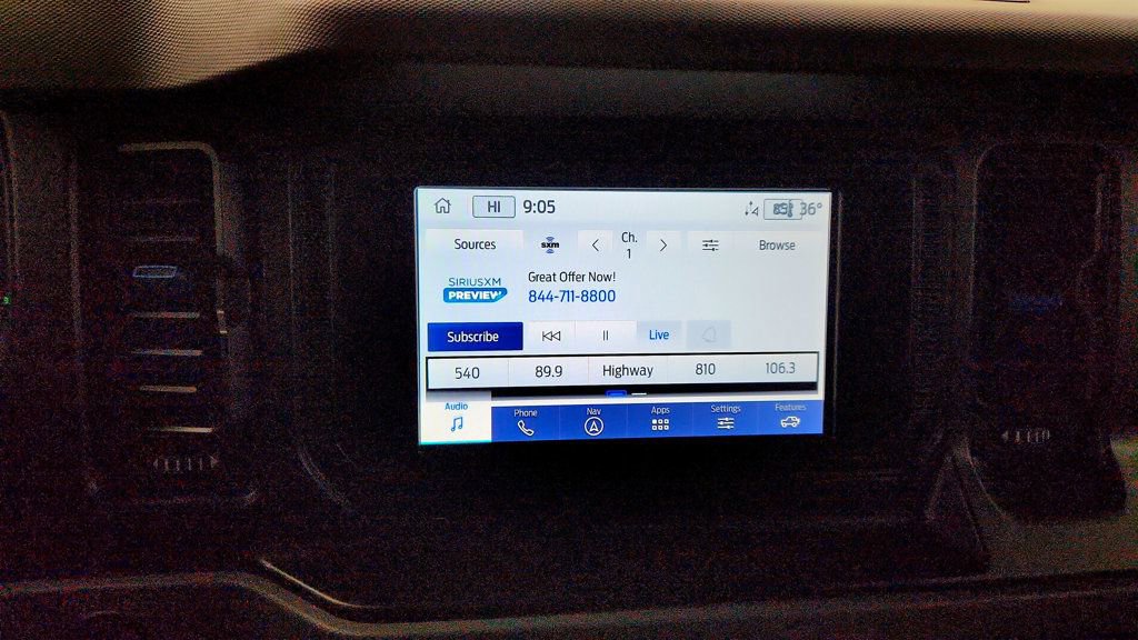 Used 2022 Ford Bronco Black Diamond image 18