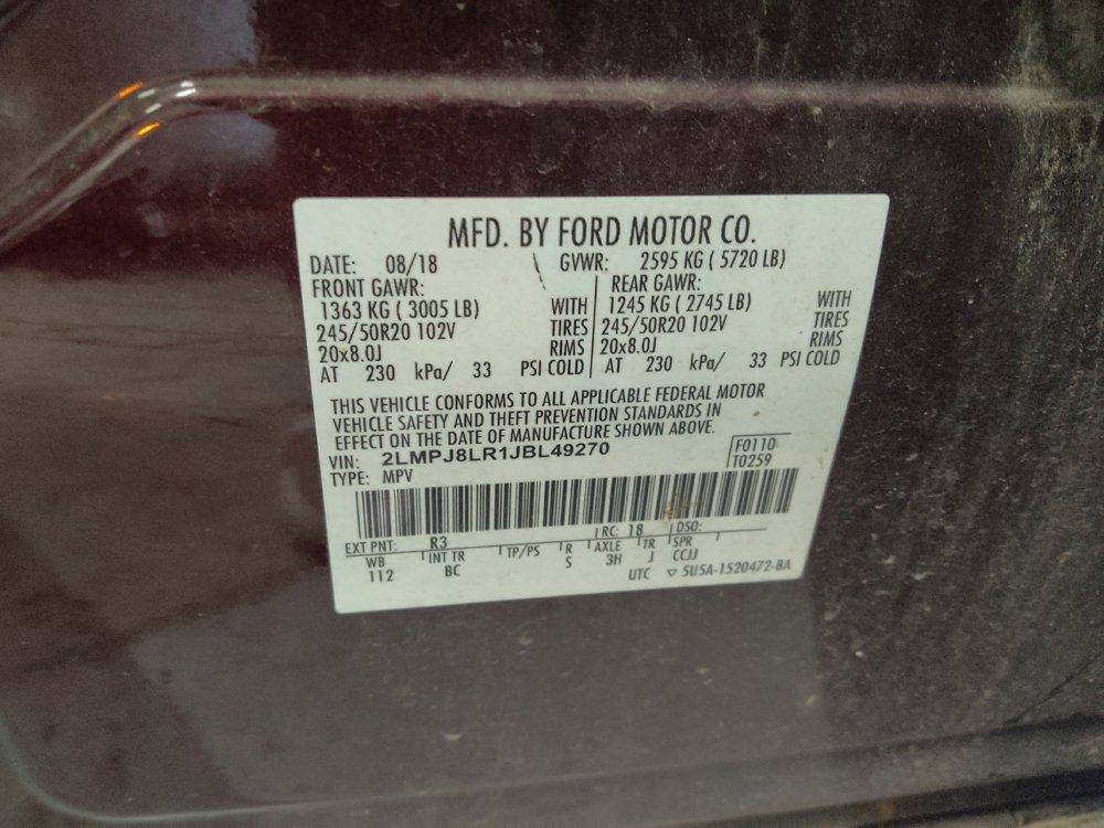 Used 2018 Lincoln MKX Reserve w/ Lincoln MKX Climate Package AWD/4WD image 33