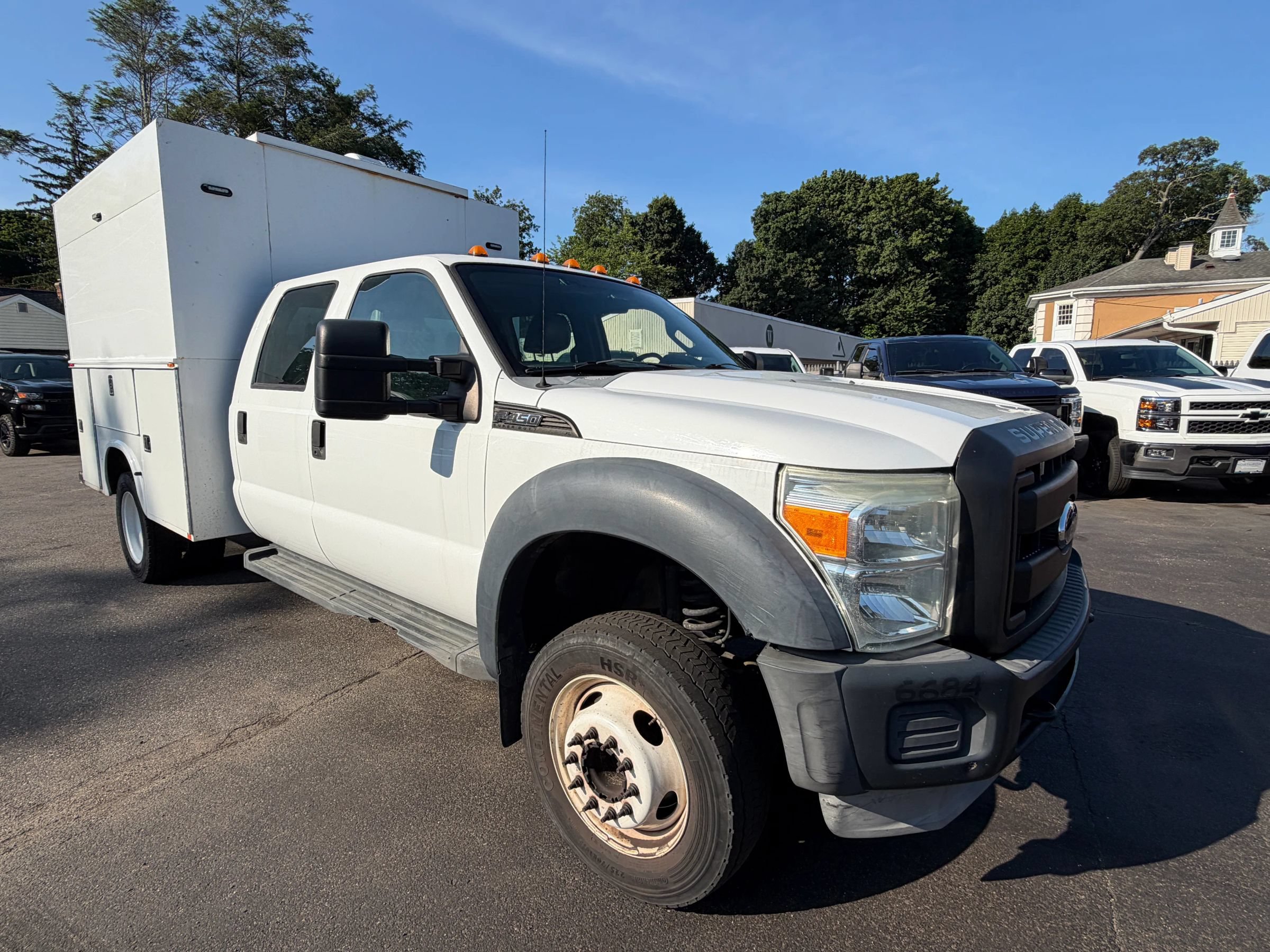 Used 2012 Ford F450 XL w/ Snow Plow Prep Pkg RWD image 7