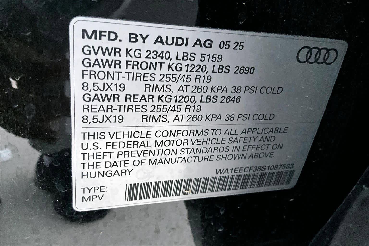 Used 2025 Audi Q3 2.0T Premium Plus AWD/4WD image 35