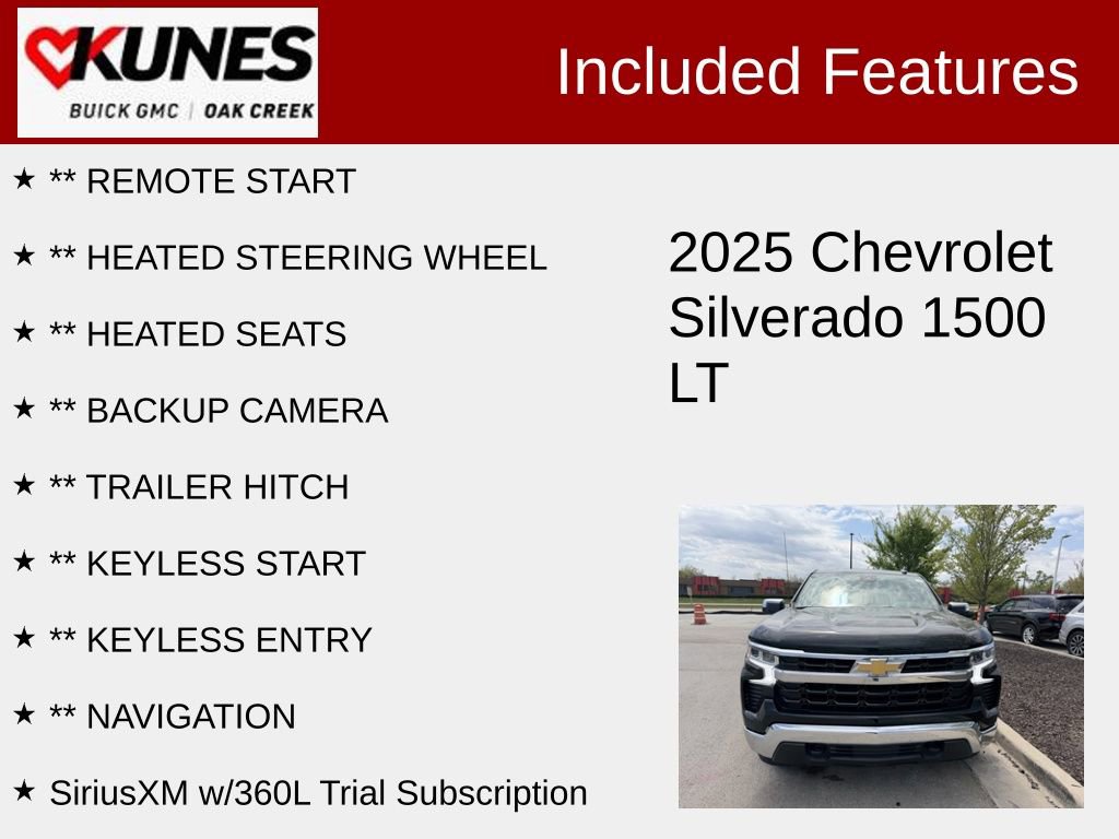 Used 2025 Chevrolet Silverado 1500 LT AWD/4WD image 2