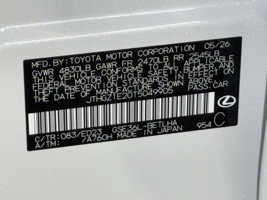 New 2026 Lexus IS 350 F Sport w/ Technology Package AWD/4WD image 20
