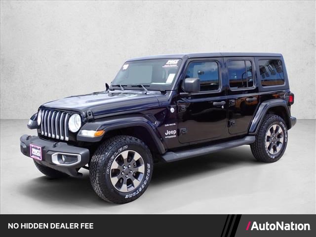 Used 2018 Jeep Wrangler Unlimited Sahara AWD/4WD image 1