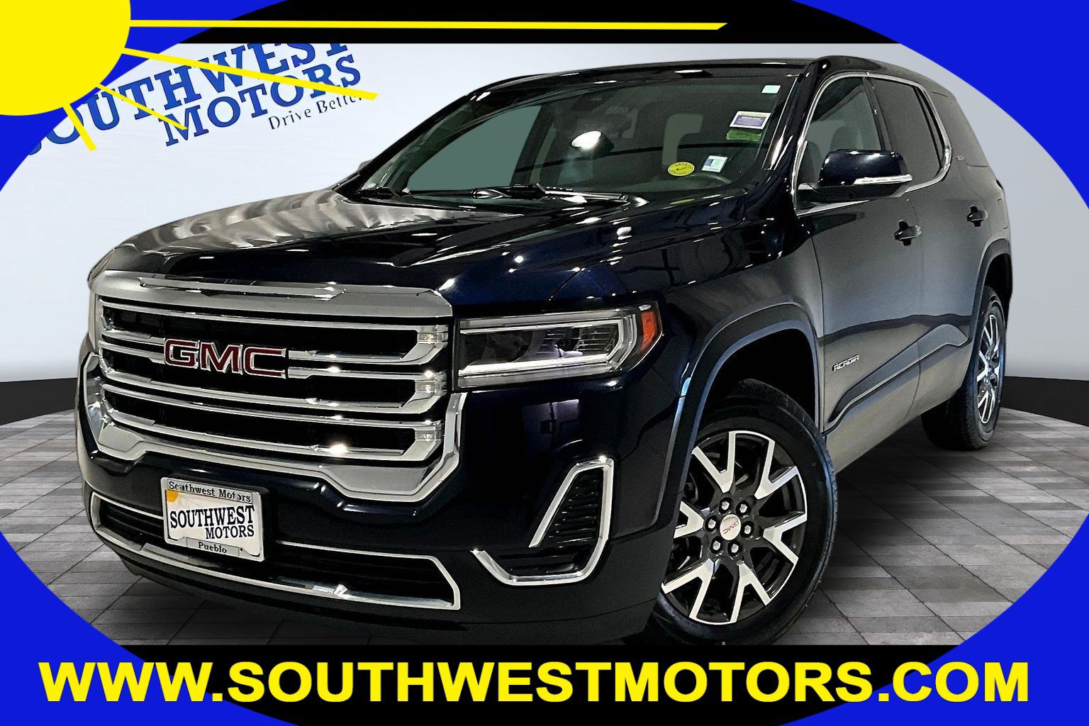 Used 2022 GMC Acadia SLE AWD/4WD image 1