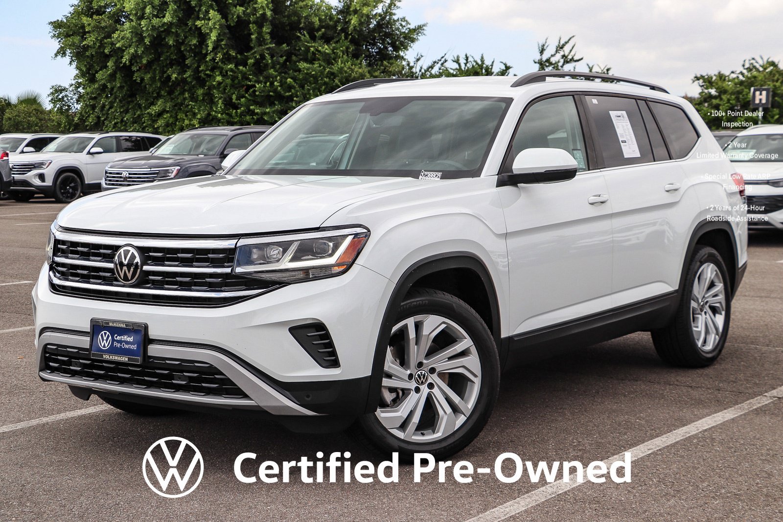 Certified 2023 Volkswagen Atlas SE