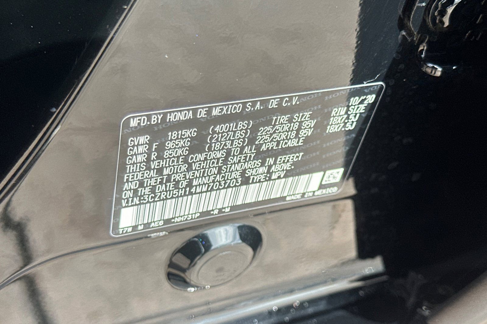 Used 2021 Honda HR-V Sport image 33