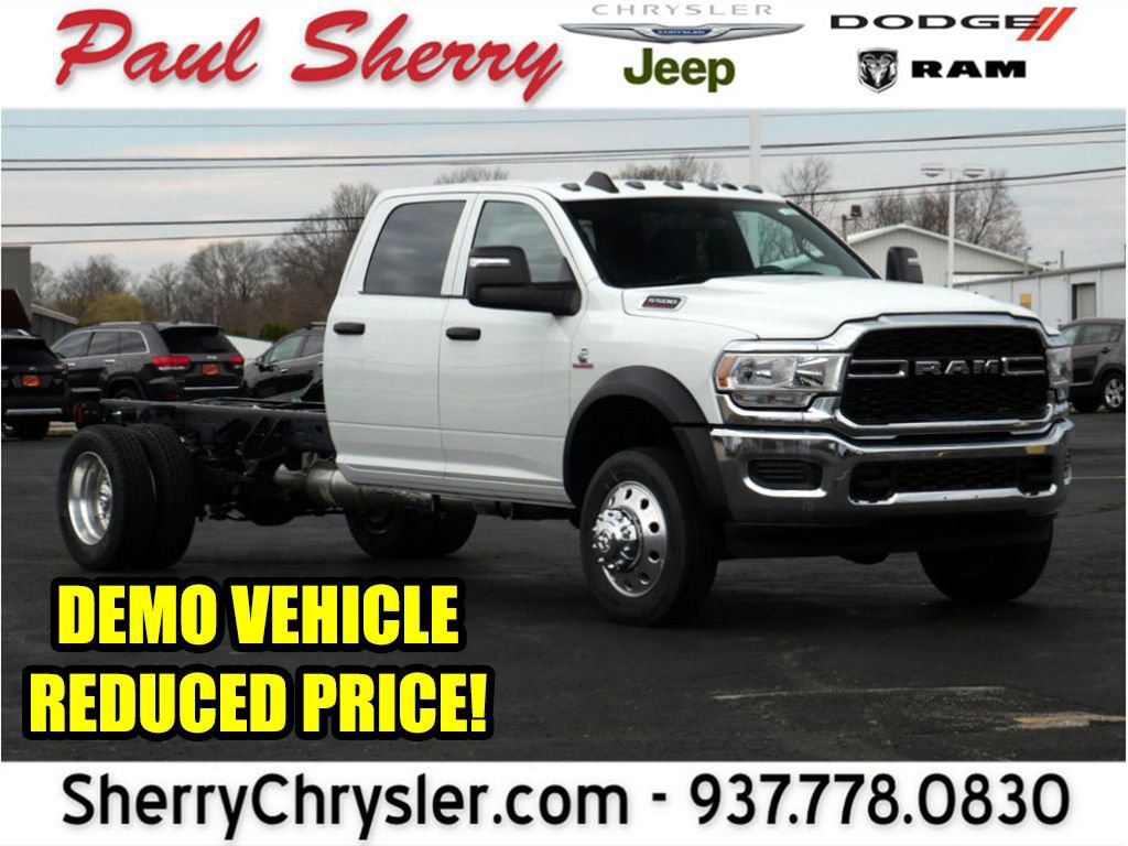 New 2024 RAM 5500 Tradesman w/ Chrome Appearance Group