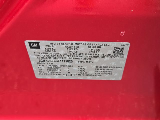 Used 2014 Chevrolet Equinox LT w/ Driver Convenience Package FWD image 33
