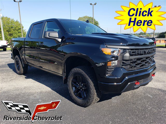 New 2026 Chevrolet Silverado 1500 Custom Trail Boss w/ LPO, Dark Essentials Package AWD/4WD image 1
