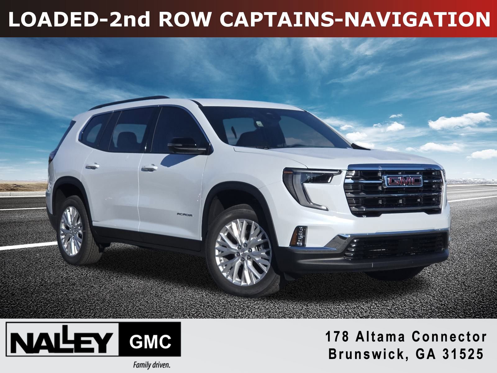 New 2026 GMC Acadia Elevation w/ Elevation Premium Package
