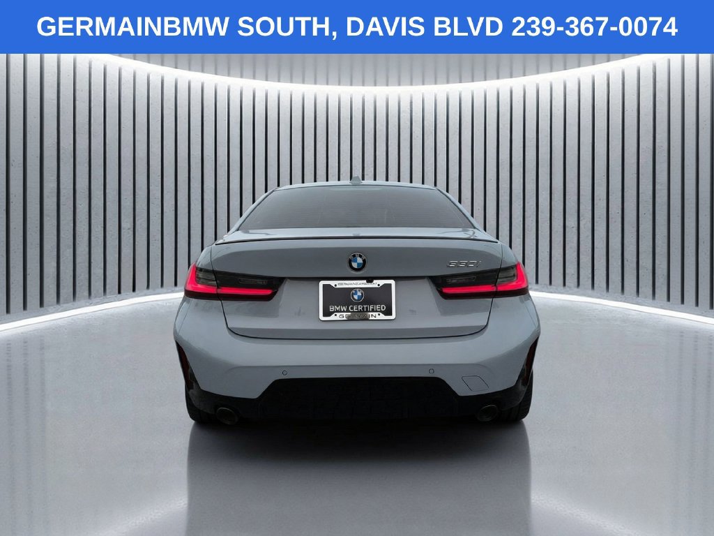 Certified 2023 BMW 330i Sedan w/ M Sport Package RWD image 6