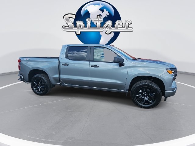 New 2026 Chevrolet Silverado 1500 Custom w/ Turbomax Blackout Package AWD/4WD image 1
