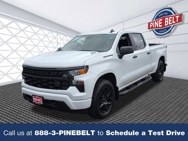 New 2025 Chevrolet Silverado 1500 Custom w/ Turbomax Blackout Package