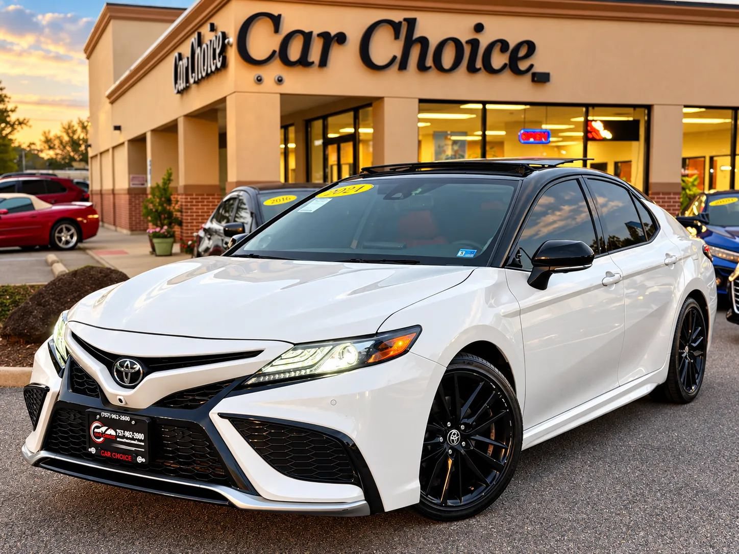Used 2024 Toyota Camry XSE w/ Navigation Package FWD image 1